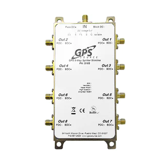 S18S-A 1x8 Slimline GPS Splitter